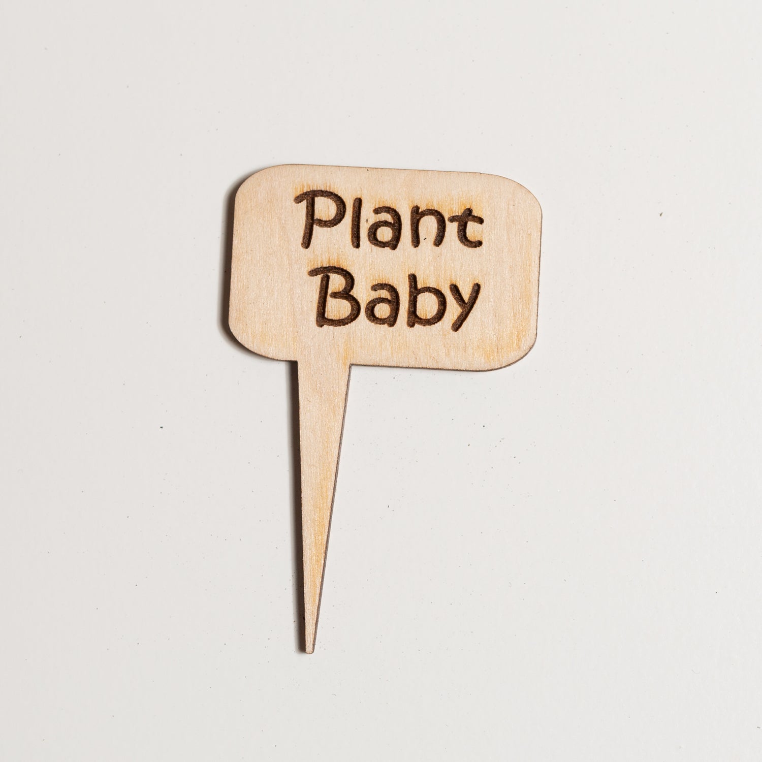 Mini Sign - Plant baby