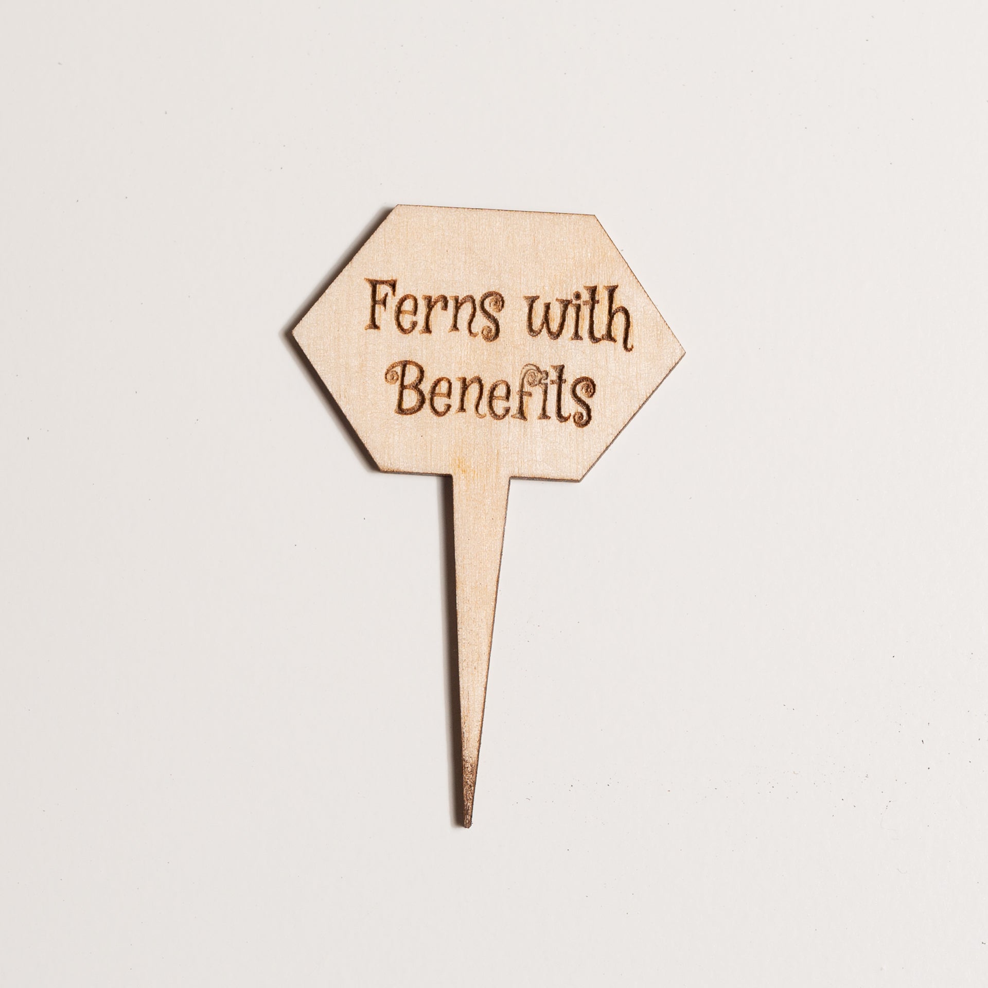Mini Sign - Ferns with benefits - Urban Sprouts