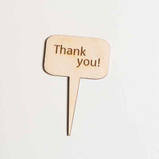Mini Sign - Thank You - Urban Sprouts