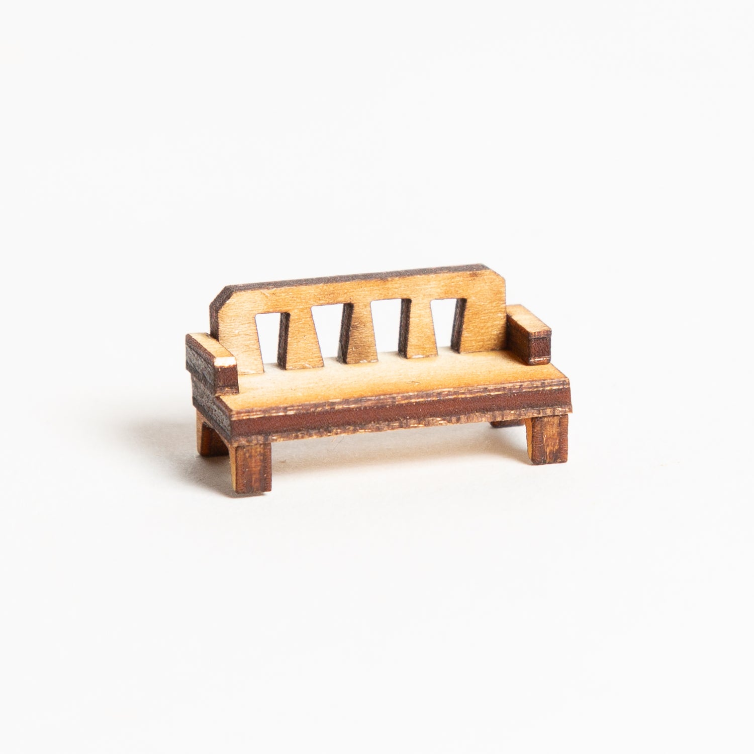 Terrarium Village wood bench - Urban Sprouts