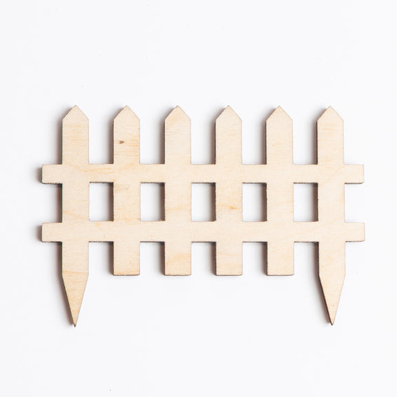 Mini wood fence - Urban Sprouts