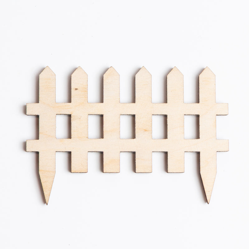 Mini wood fence - Urban Sprouts