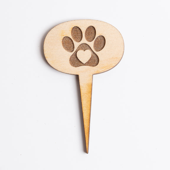 Mini Sign - Paw Heart - Urban Sprouts