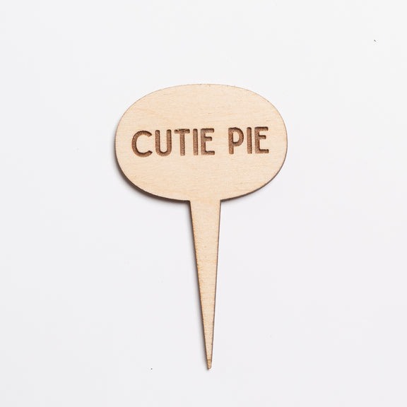 Mini Sign - Cutie Pie - Urban Sprouts