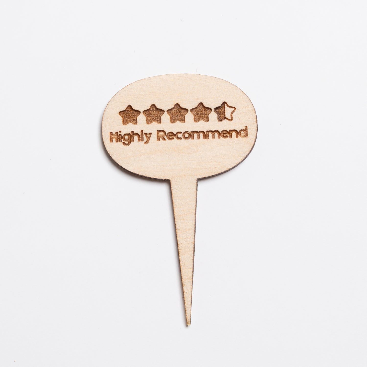 Mini Sign - Highly Recommend (4.5 Star) - Urban Sprouts
