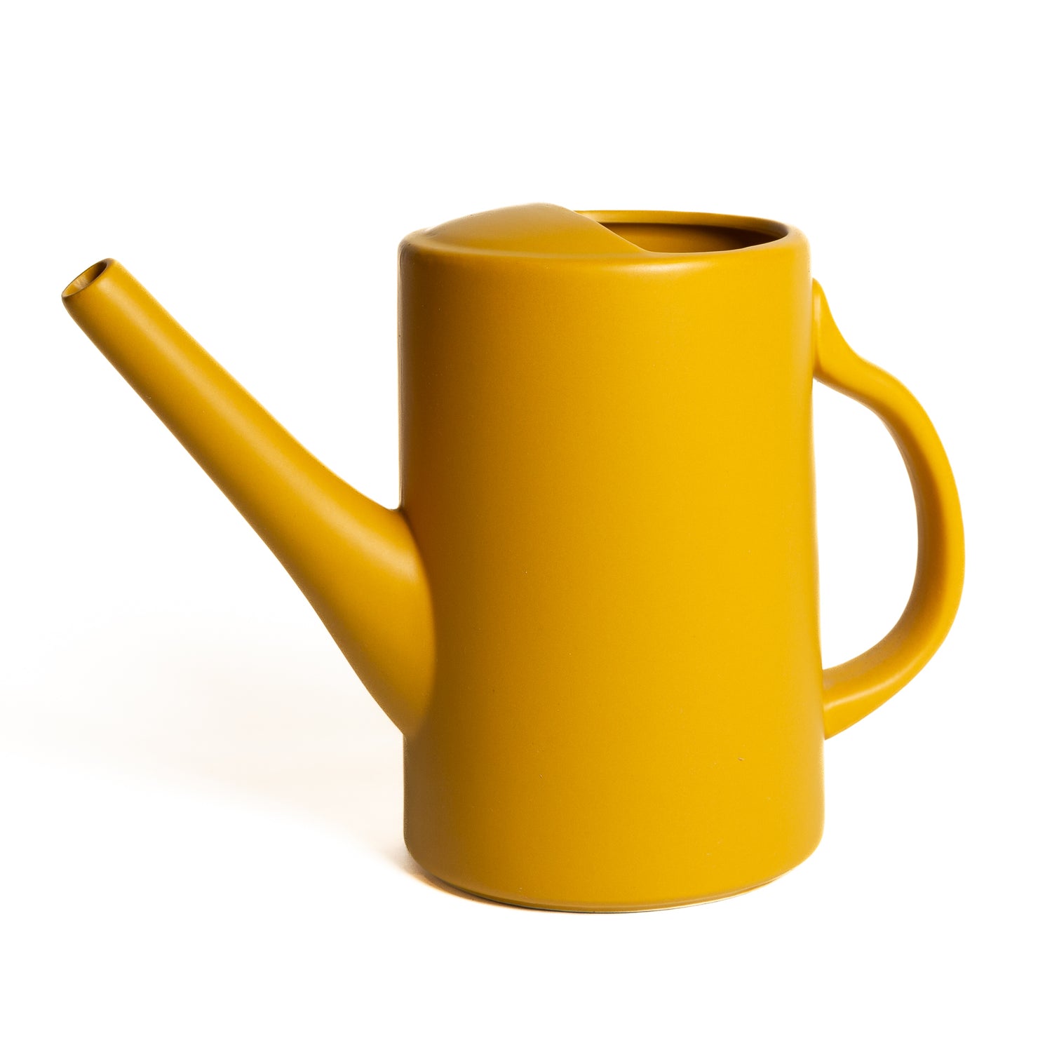 Mustard Ceramic Watering Can - Urban Sprouts