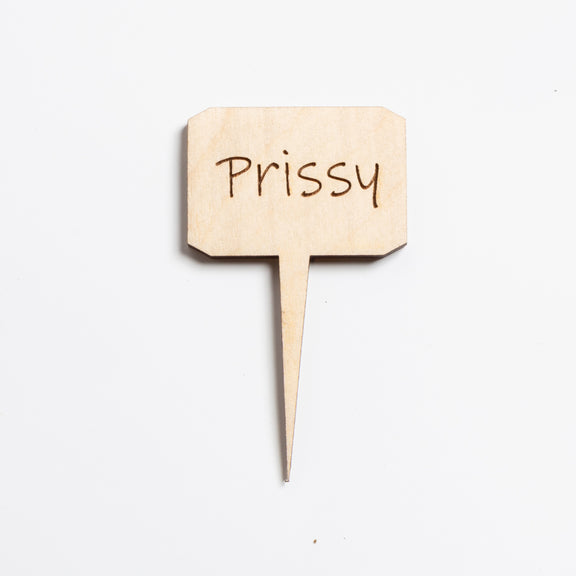 Mini Sign - Prissy - Urban Sprouts