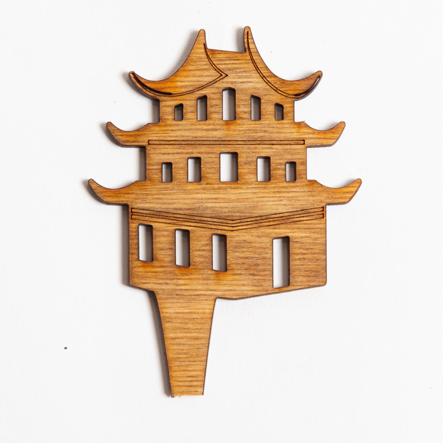 Mini Sign - Garden Pagoda style 4