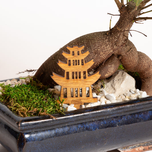 Mini Sign - Garden Pagoda style 3