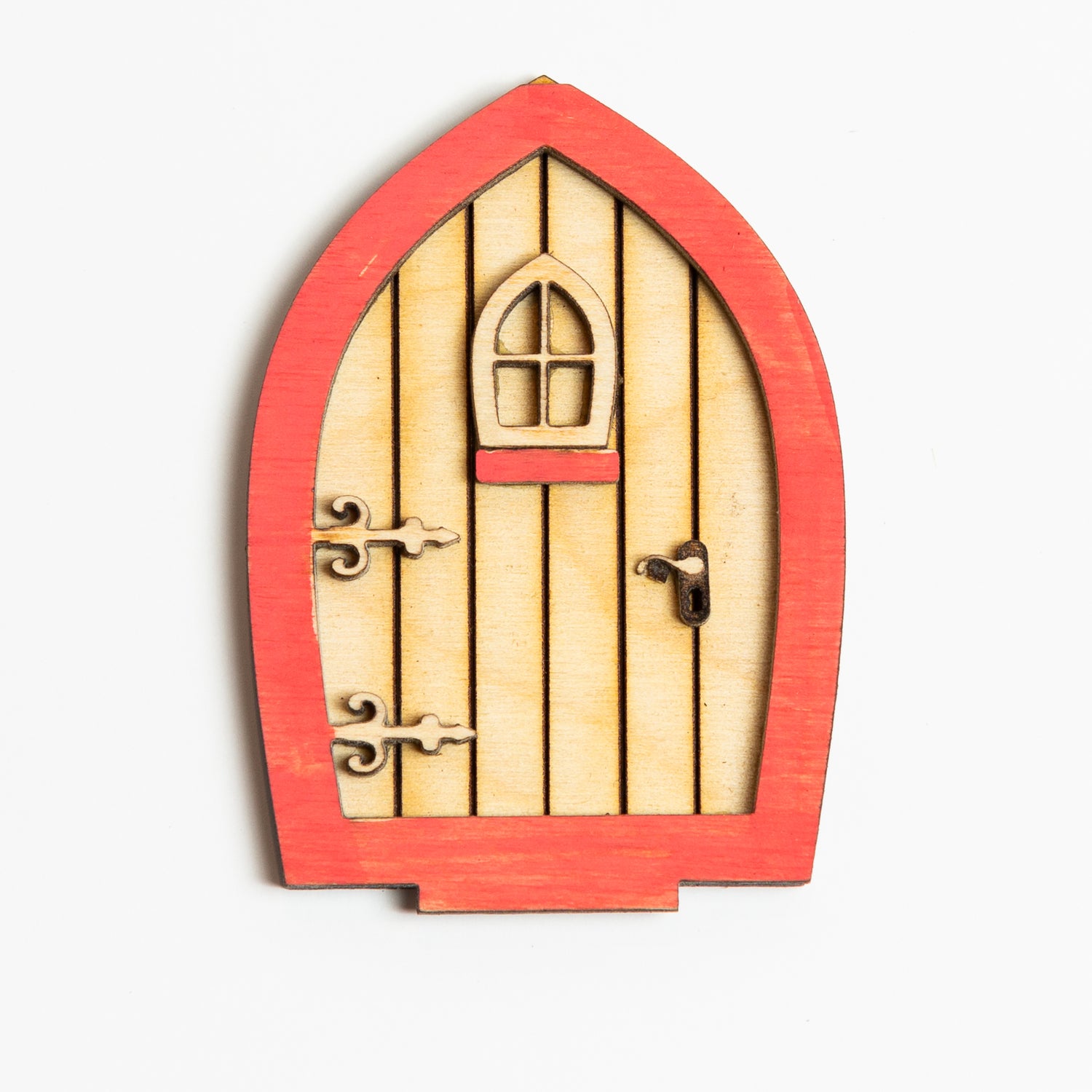 Large dimensional fairy door- curved point - Urban Sprouts