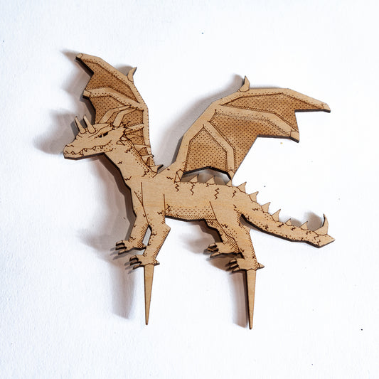 Mini Sign - Dragon - Urban Sprouts