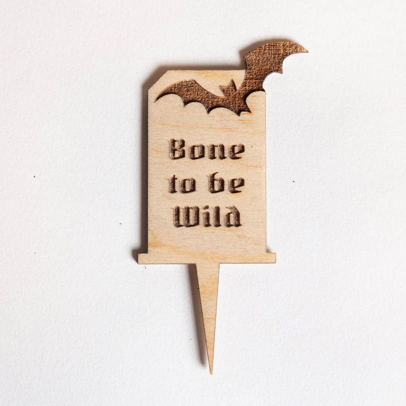 Mini Sign - Bone to be Wild