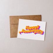 Happy Anniversary - Blank Greeting Card - Urban Sprouts