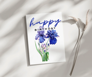 Happy Birthday Iris - Blank Greeting Card - Urban Sprouts
