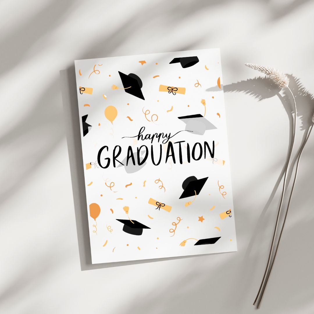 Happy Graduation - Blank Greeting Card - Urban Sprouts