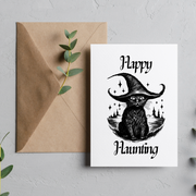 Happy Haunting - Blank Greeting Card - Urban Sprouts