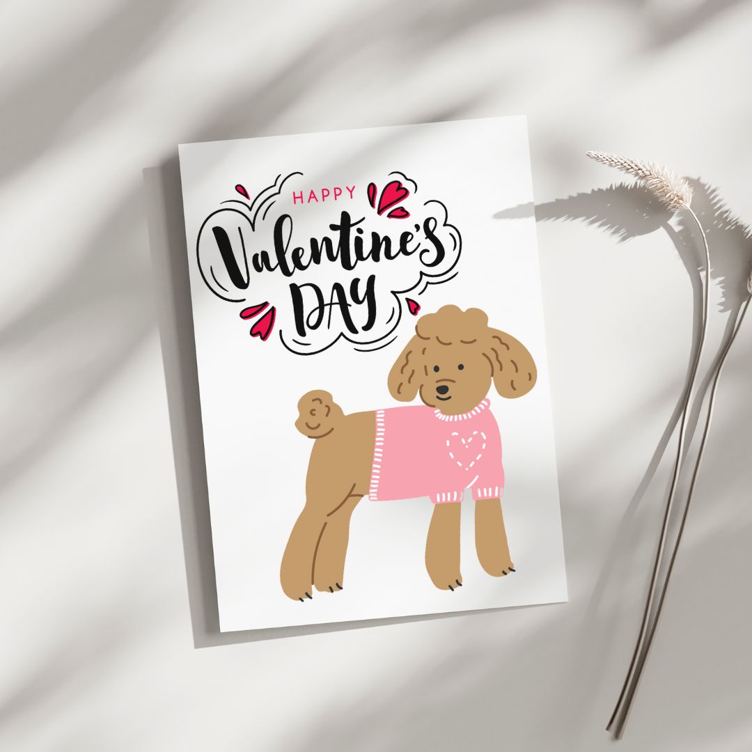 Happy Valentines Day - Blank Greeting Card - Urban Sprouts