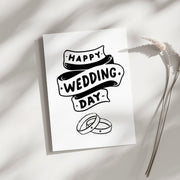 Happy Wedding Day - Blank Greeting Card - Urban Sprouts