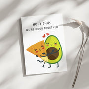 Holy Chip We're Good Together - Blank Greeting Card - Urban Sprouts
