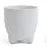 3" White Tippy Toes Planter - Urban Sprouts