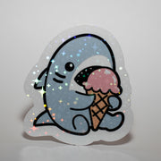 Ice Cream Shark Sticker