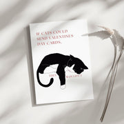 If Cats Could Give Valentines...- Blank Greeting Card - Urban Sprouts