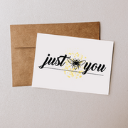 Just Bee You - Blank Greeting Card - Urban Sprouts