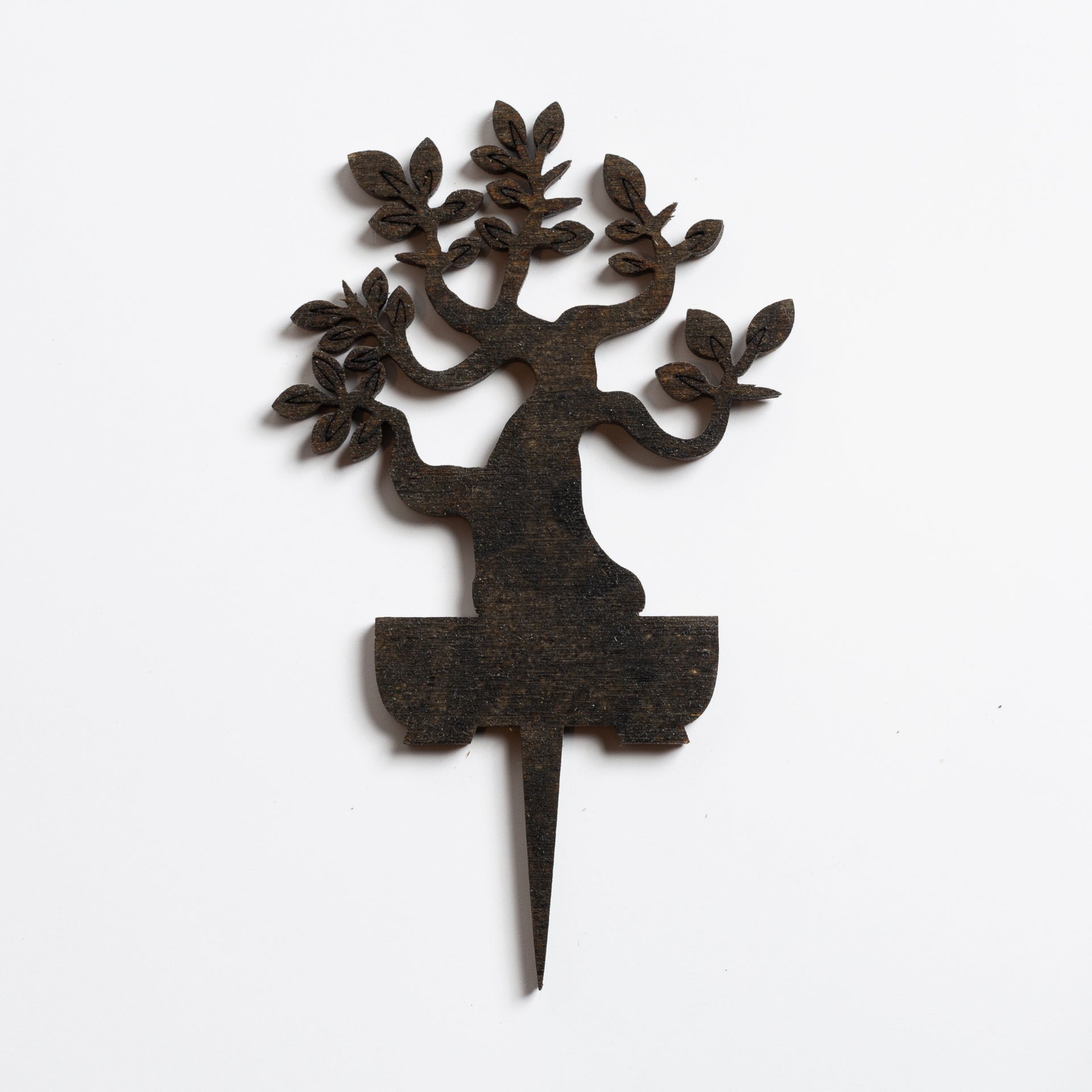 Mini Sign - Bonsai Jade Silhouette - Urban Sprouts