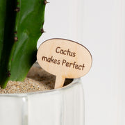 Mini Sign - Cactus makes perfect - Urban Sprouts