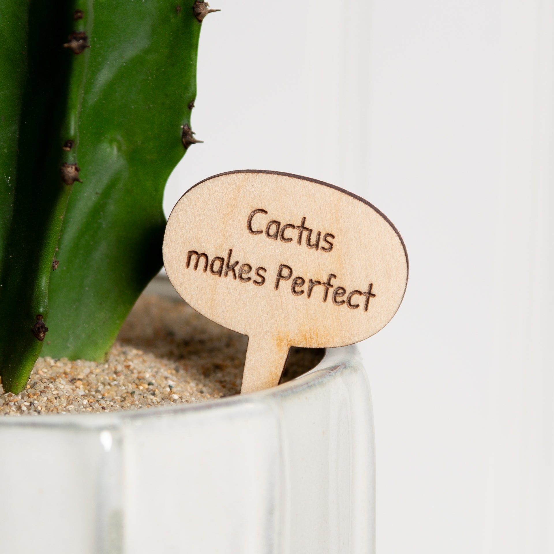 Mini Sign - Cactus makes perfect - Urban Sprouts
