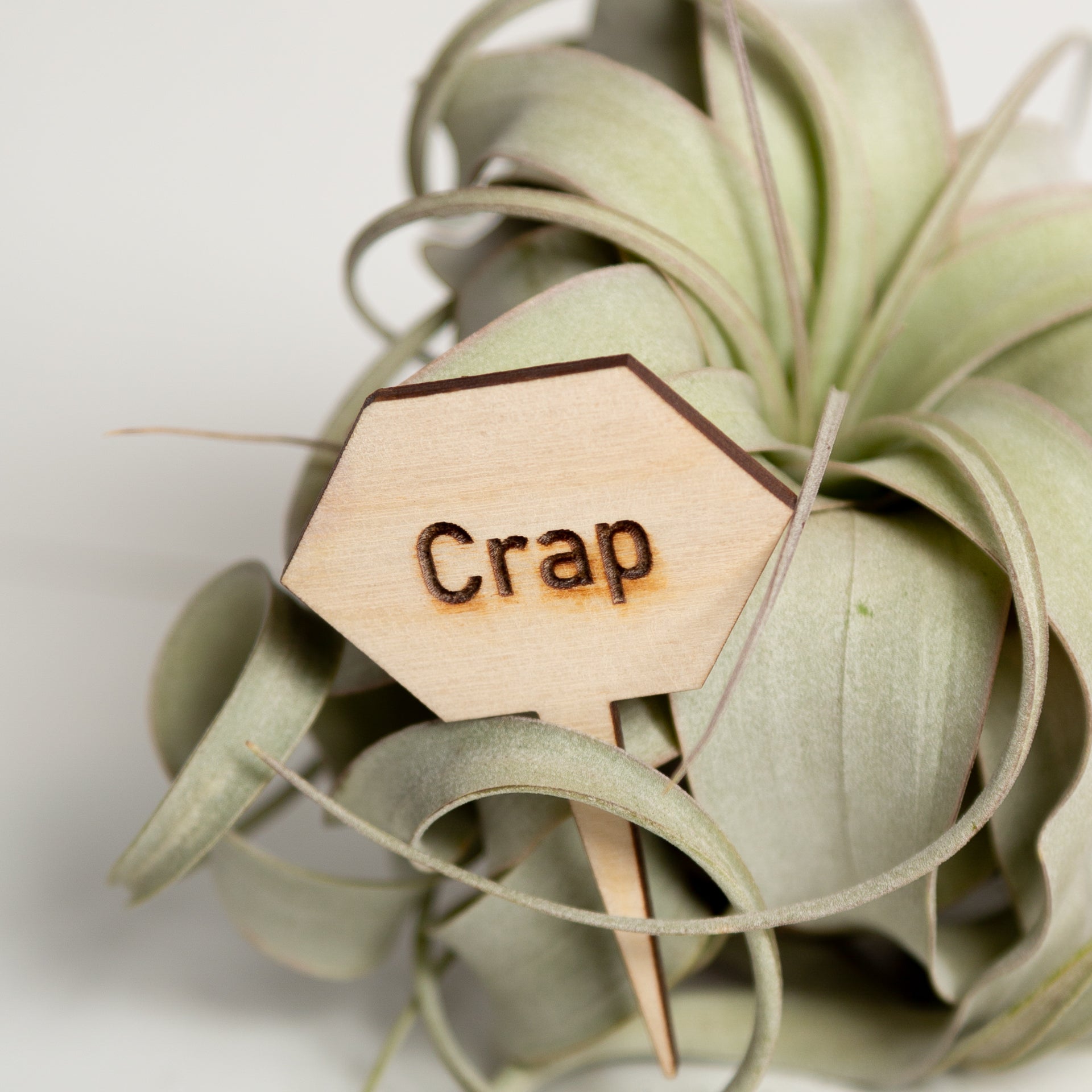 Mini Sign - Crap - Urban Sprouts