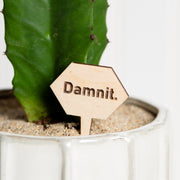 Mini Sign - Damnit - Urban Sprouts