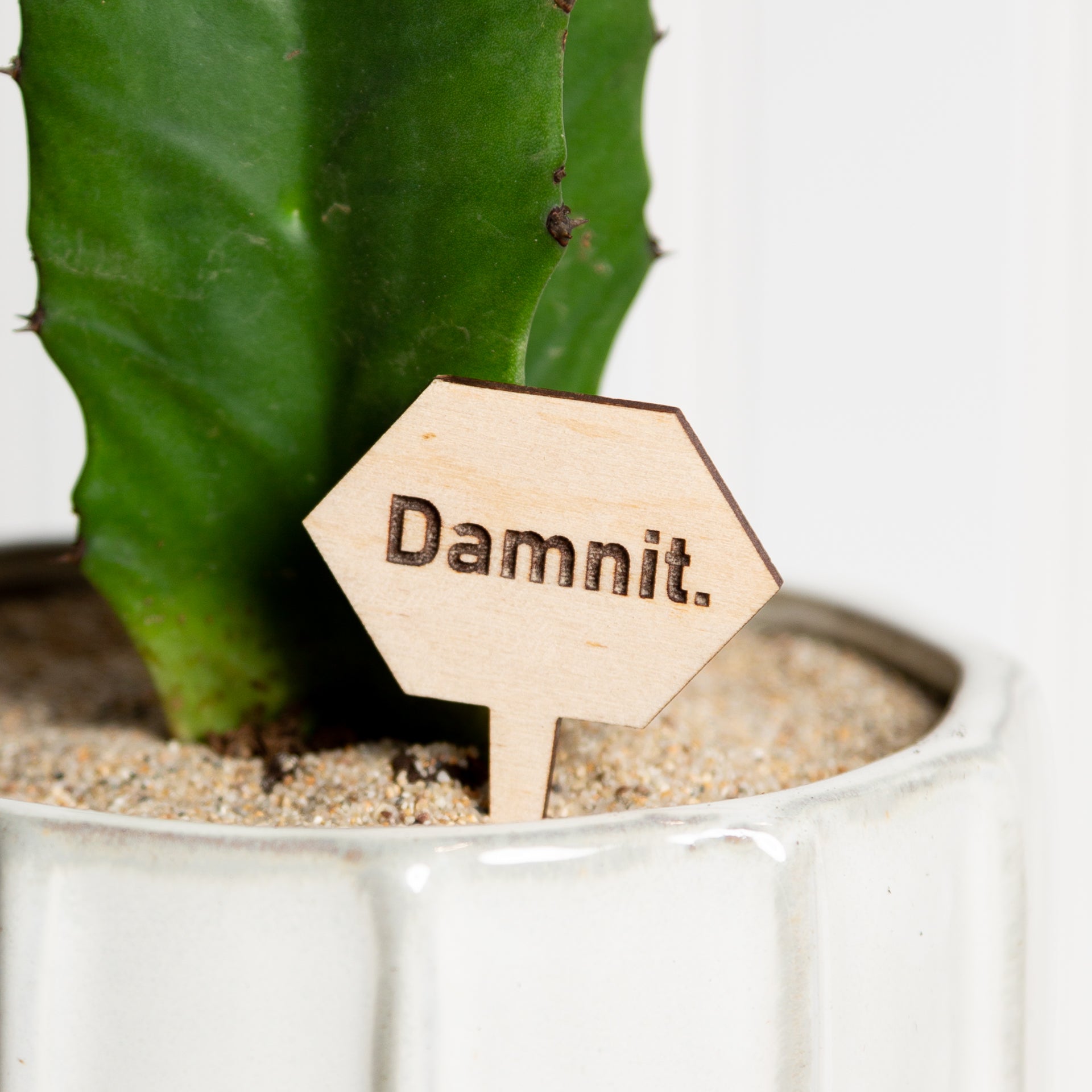 Mini Sign - Damnit - Urban Sprouts