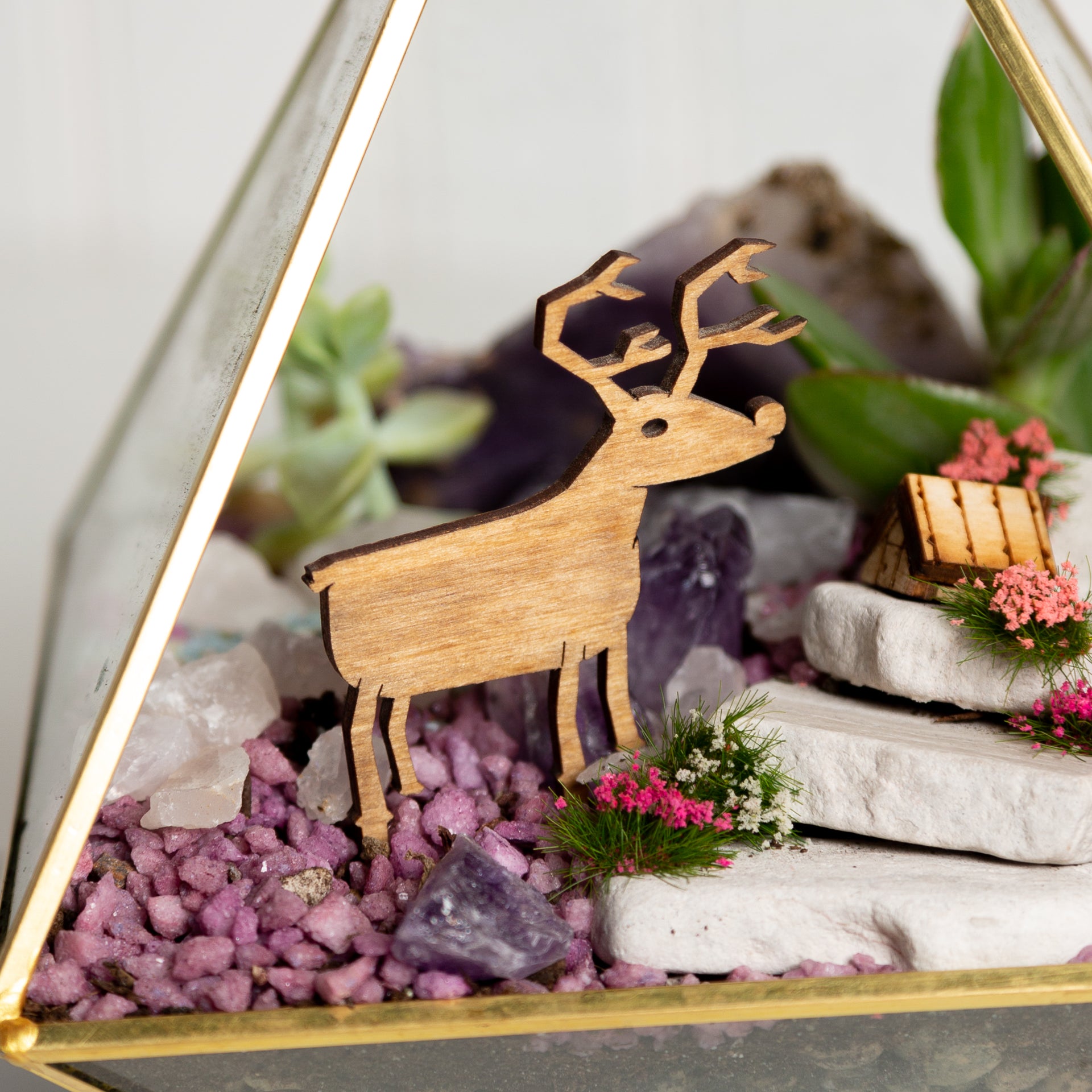 Mini Sign - Deer - Urban Sprouts