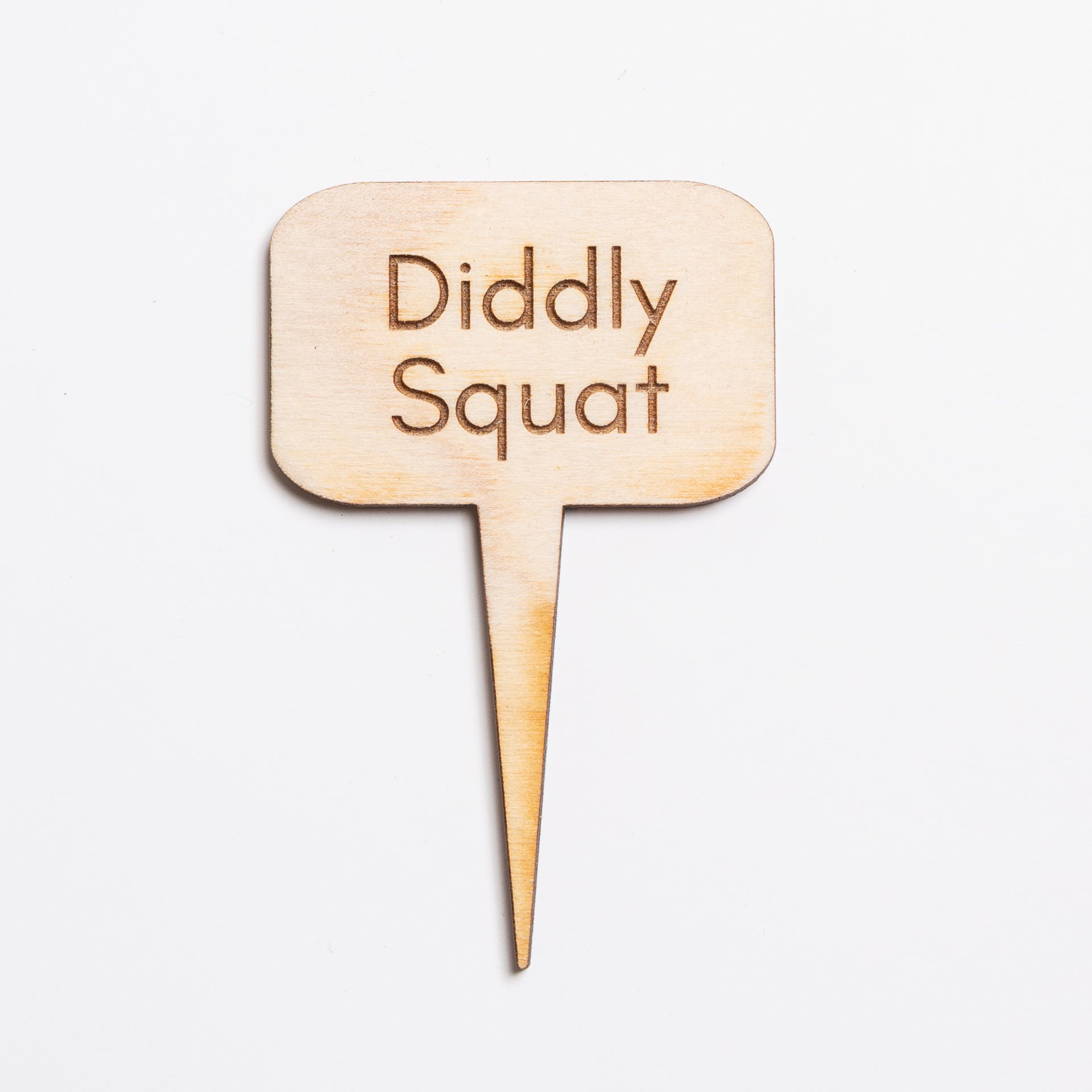 Mini Sign - Diddly Squat - Urban Sprouts