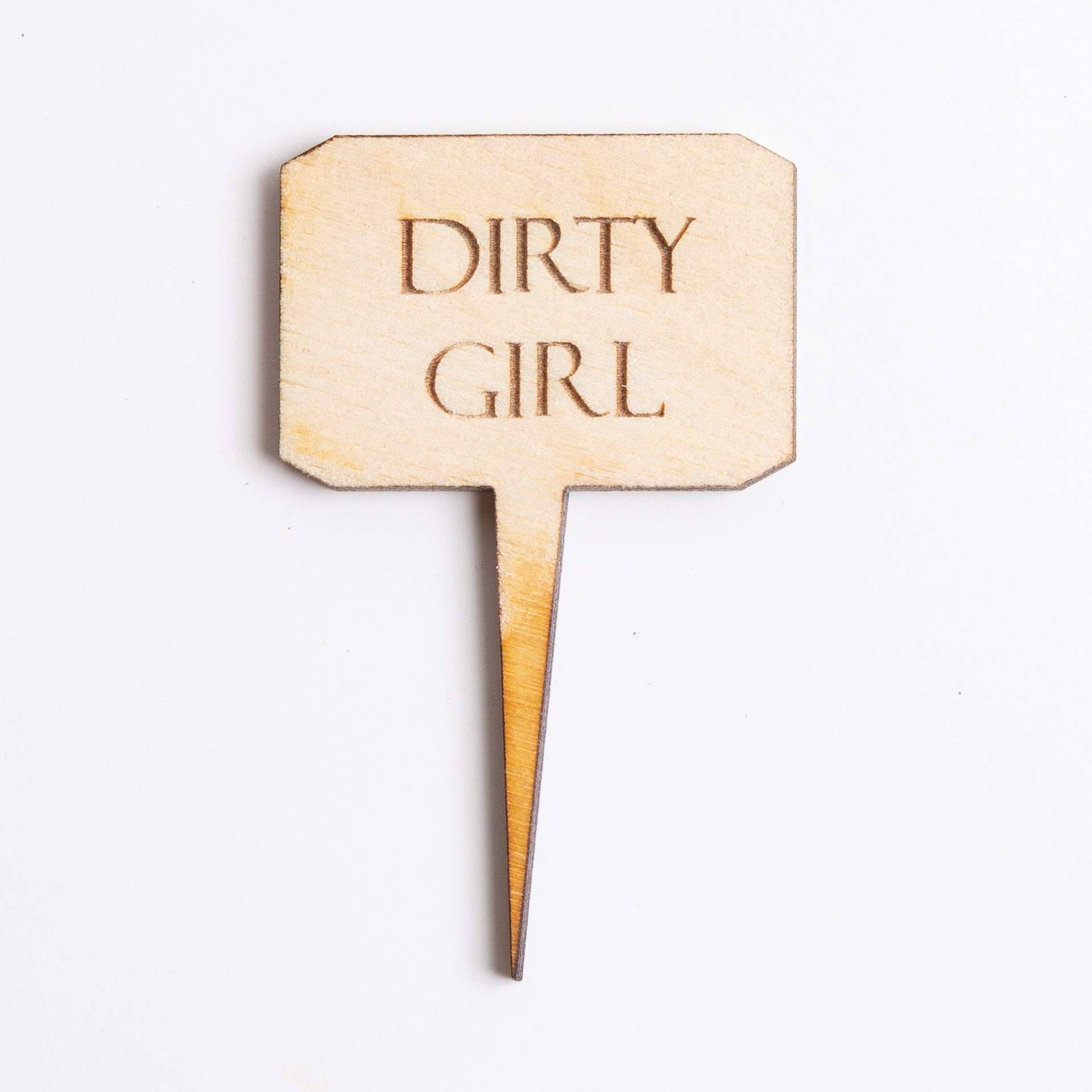Mini Sign - Dirty Girl - Urban Sprouts