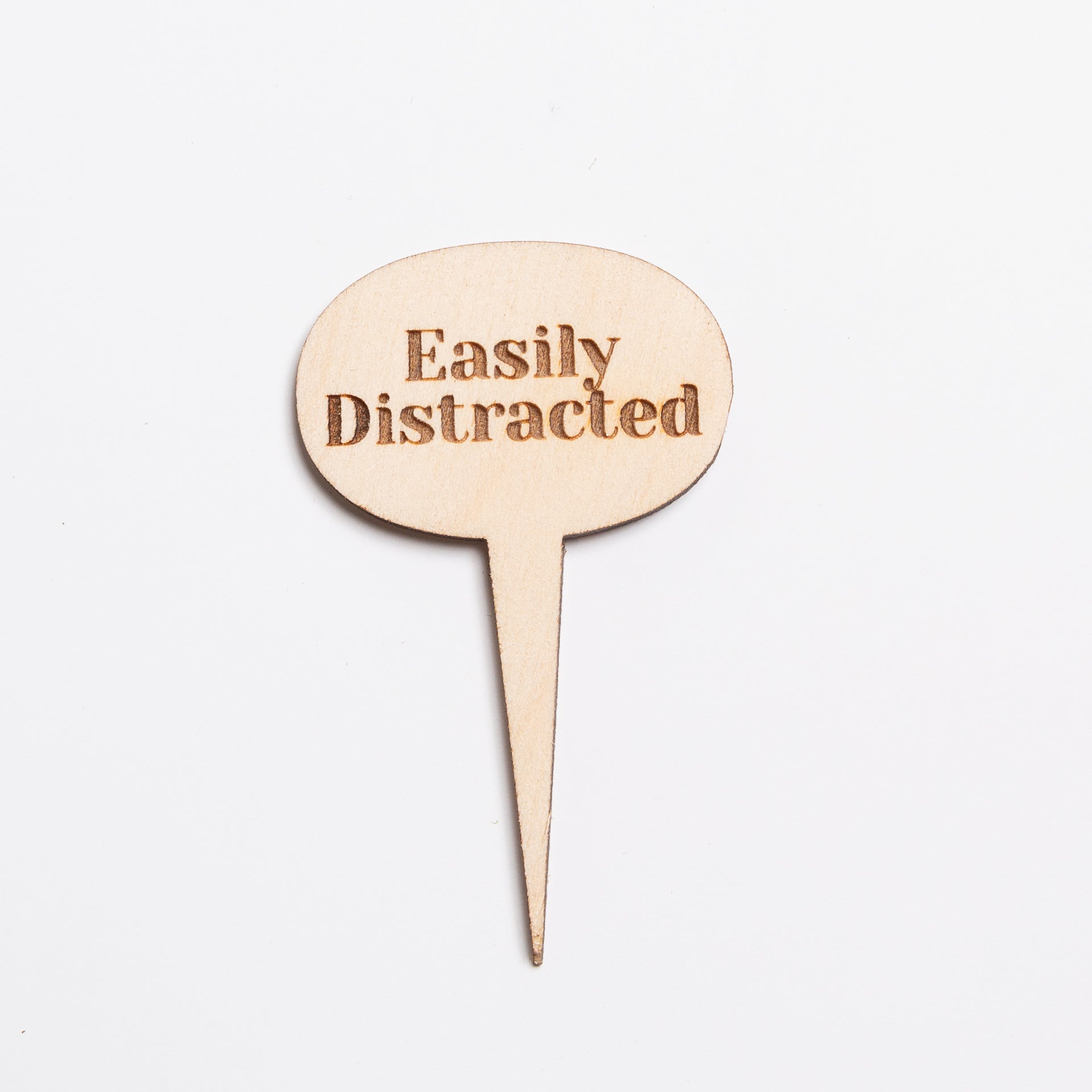 Mini Sign - Easily Distracted - Urban Sprouts