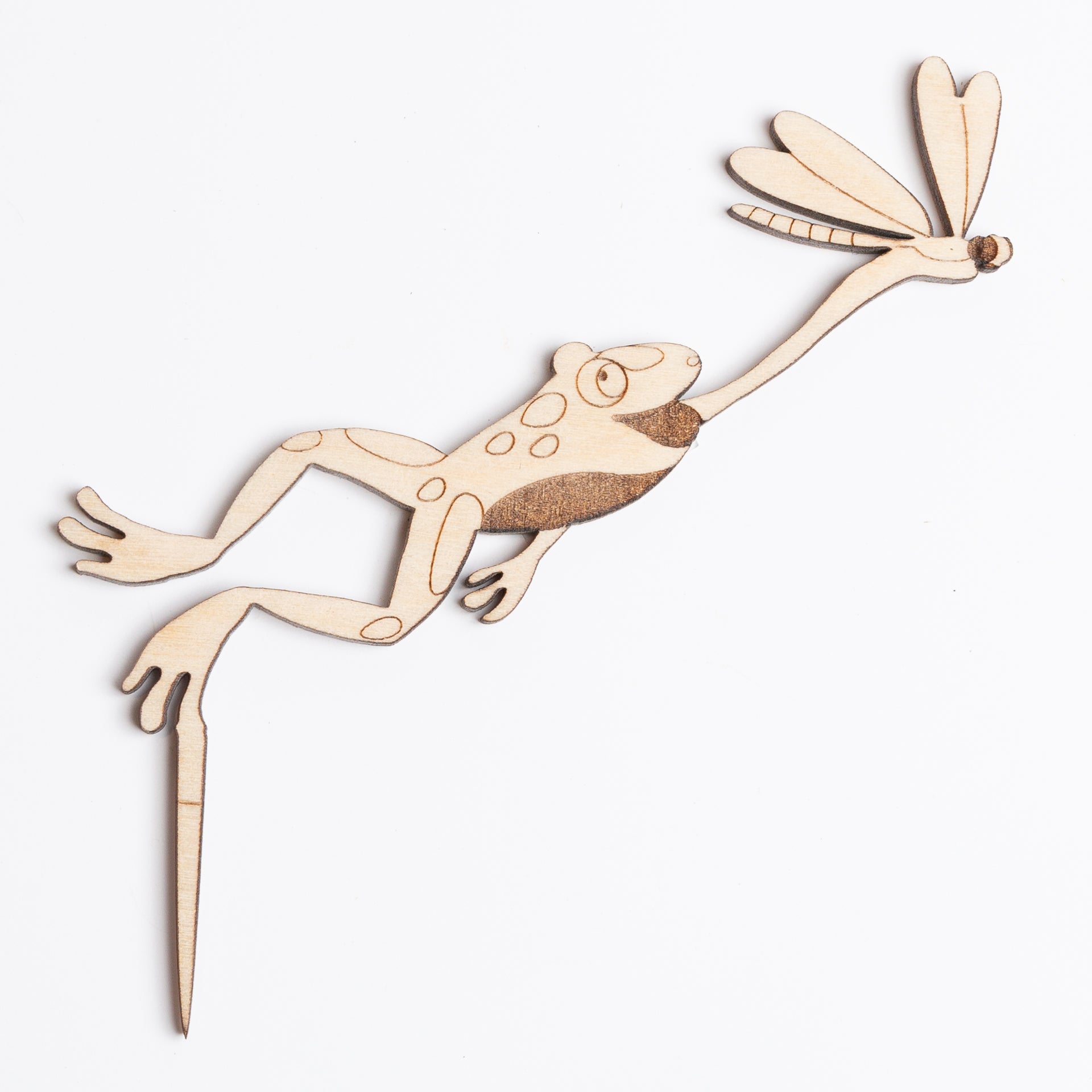 Mini Sign - Frog And Dragonfly - Urban Sprouts