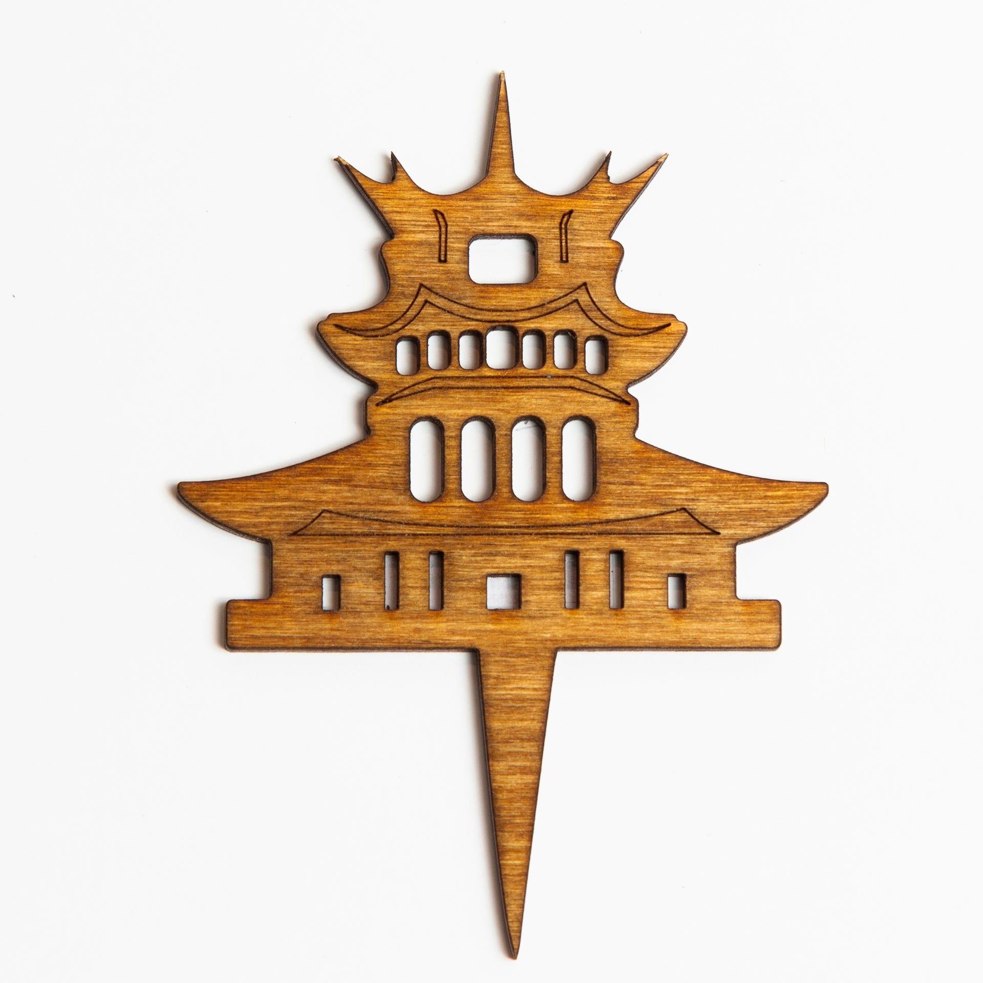 Mini Sign - Garden Pagoda style 2 - Urban Sprouts