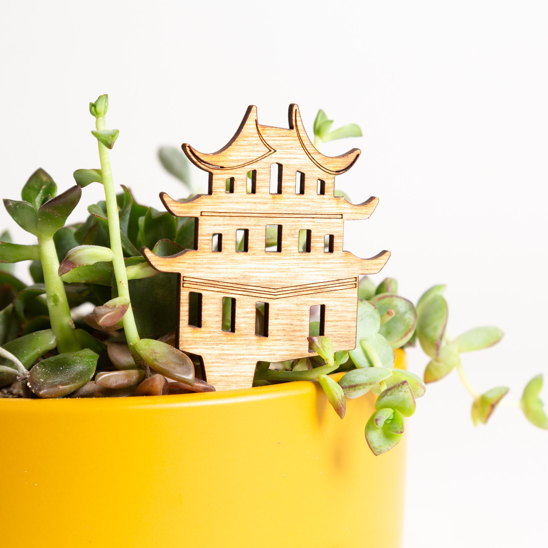 Mini Sign - Garden Pagoda style 4 - Urban Sprouts