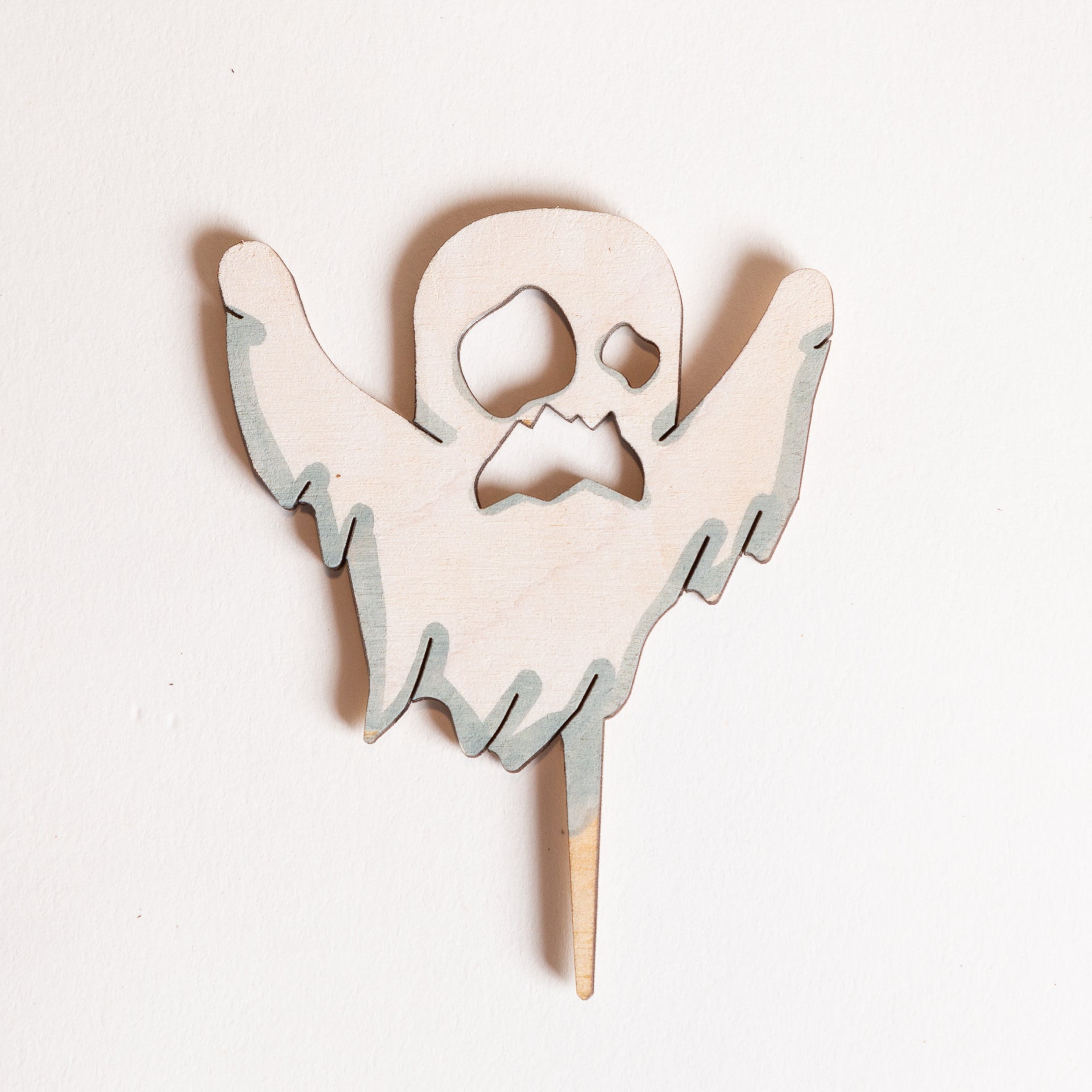 Mini Sign - Ghost (Painted) - Urban Sprouts