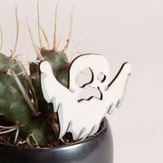 Mini Sign - Ghost (Painted) - Urban Sprouts