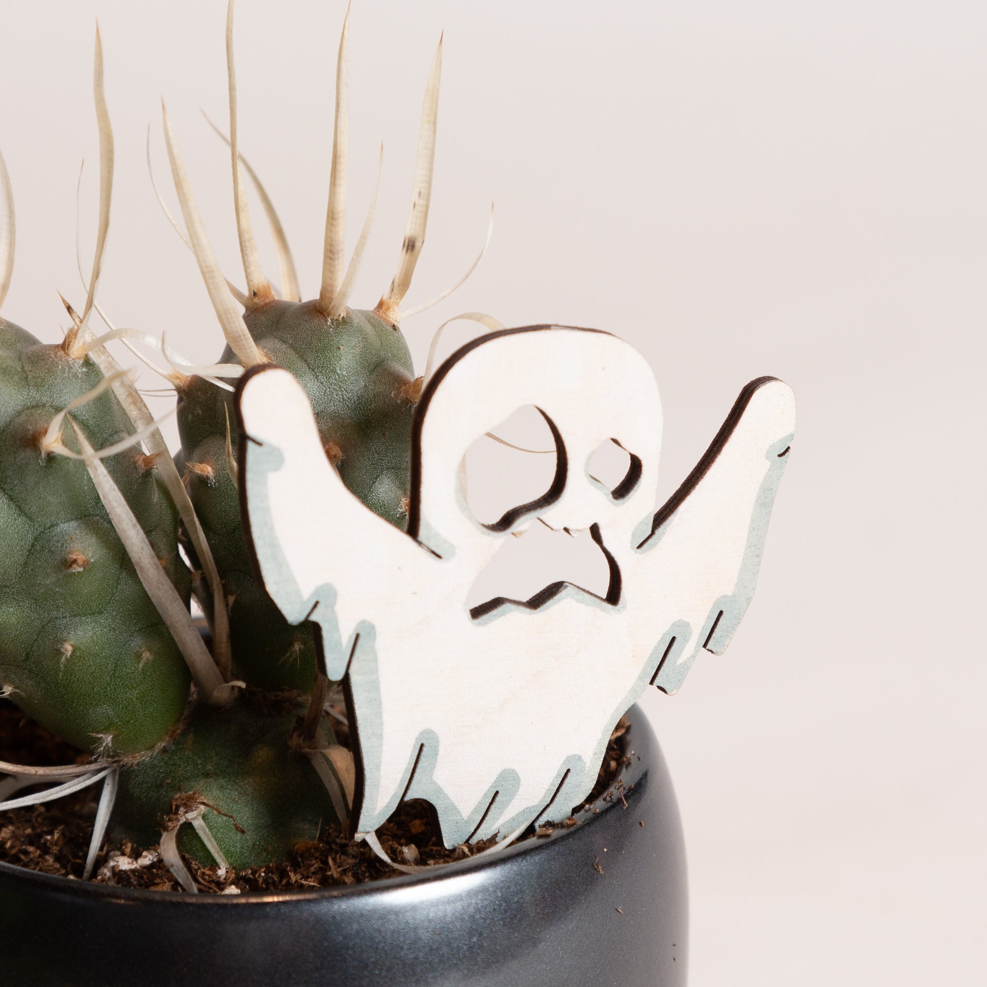 Mini Sign - Ghost (Painted) - Urban Sprouts