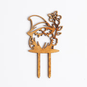 Mini Sign Gnome- Flower And Butterfly - Urban Sprouts