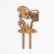 Mini Sign Gnome - Gnome With Beer - Urban Sprouts