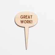 Mini Sign - Great Work! - Urban Sprouts