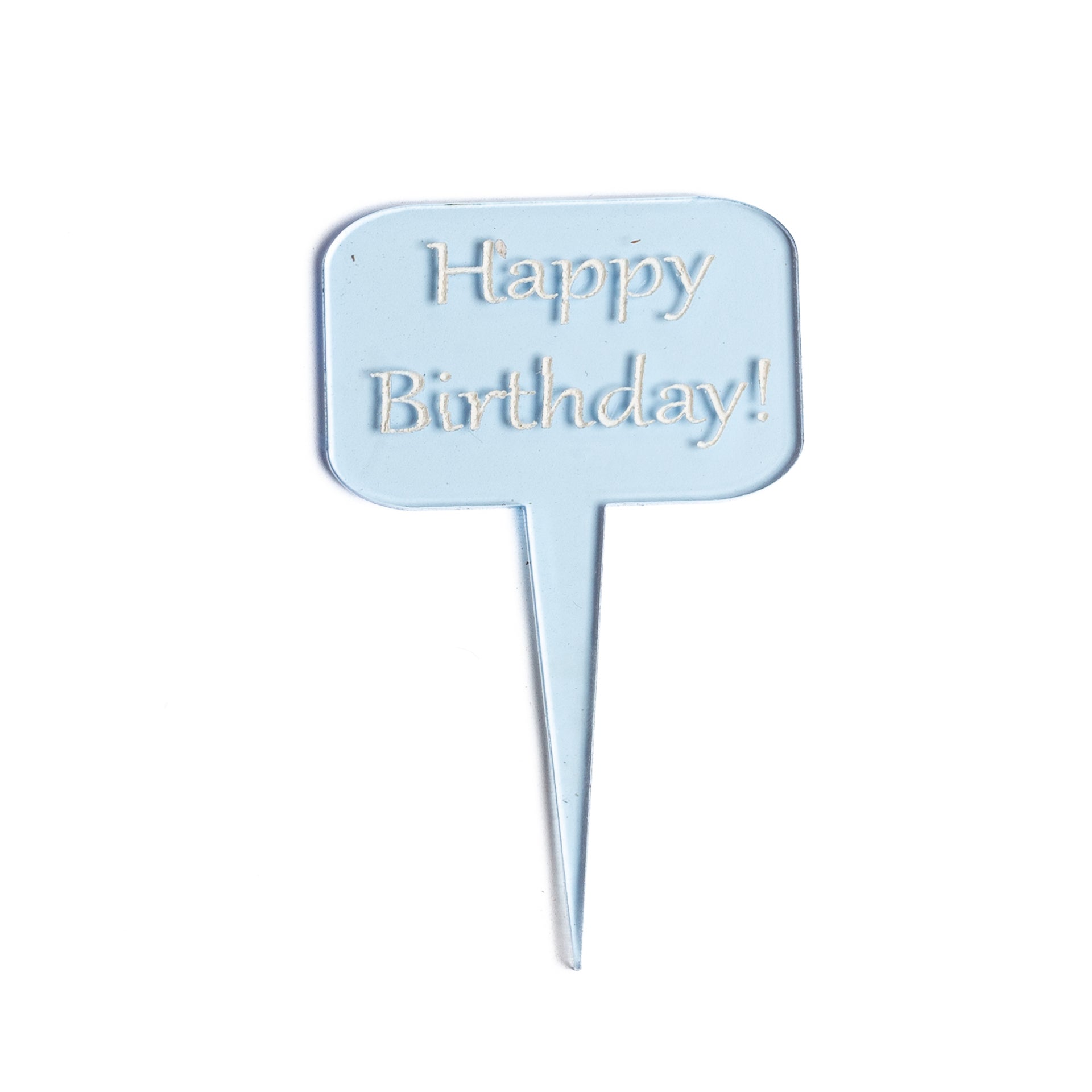 Mini Sign - Happy Birthday - Blue - Urban Sprouts