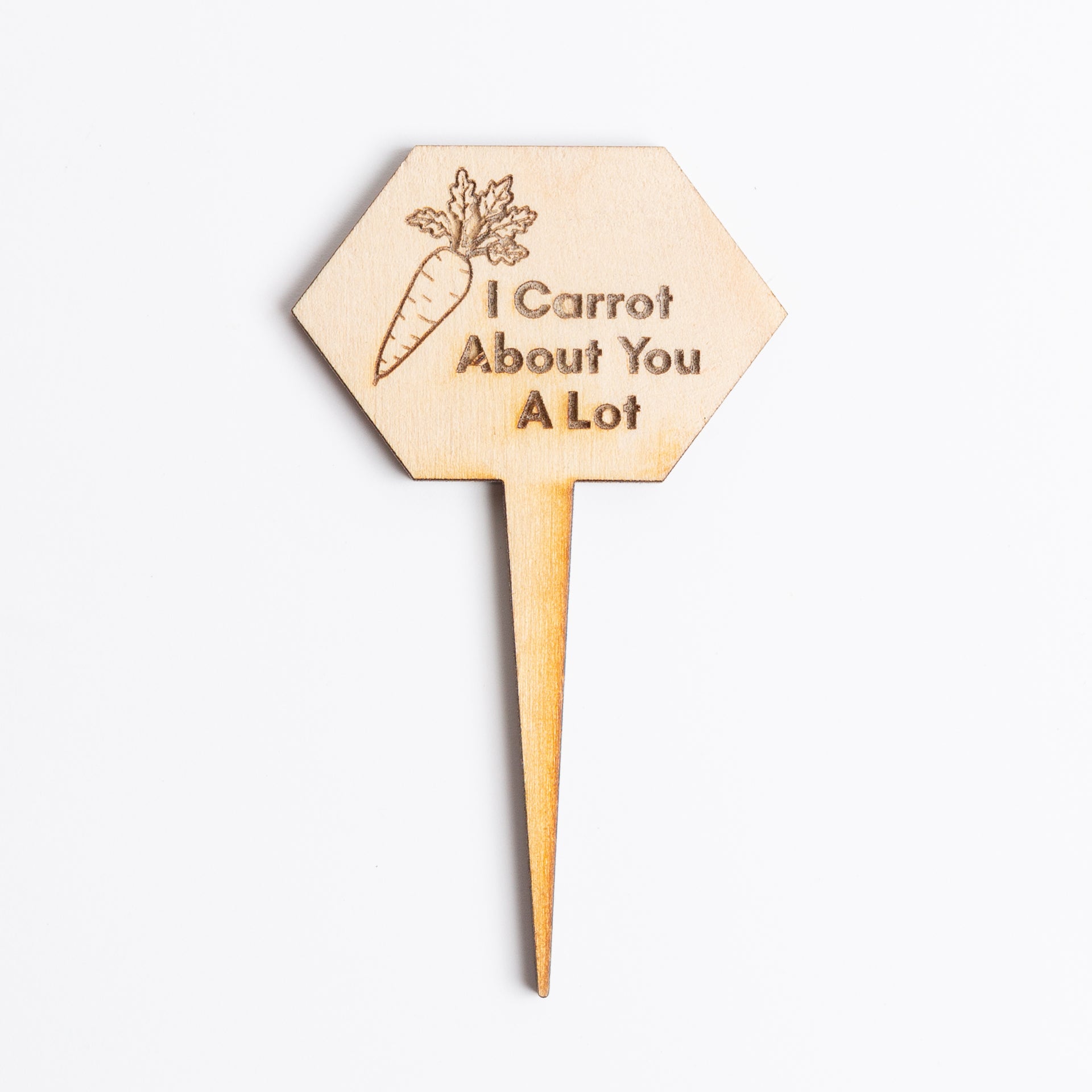Mini Sign - I Carrot About You A Lot - Urban Sprouts