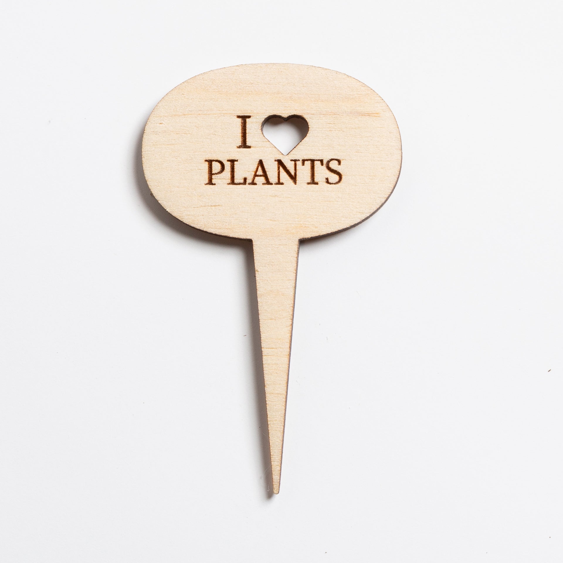 Mini Sign - I Heart Plants - Urban Sprouts