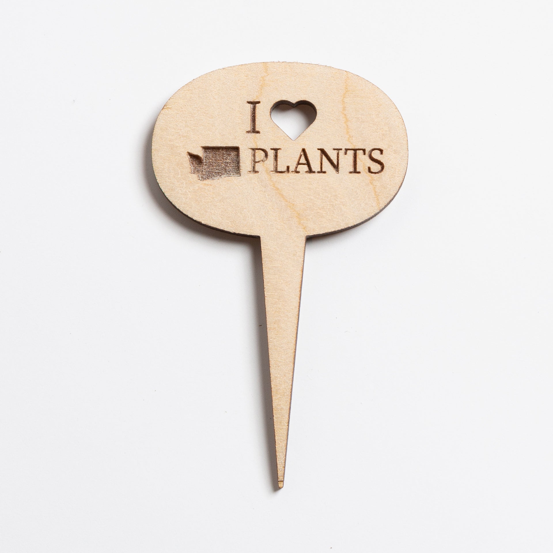 Mini Sign - I Heart Washington Plants - Urban Sprouts